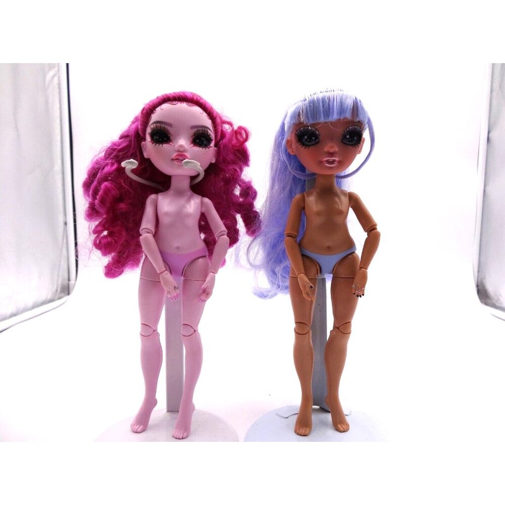 Tessa Park Rainbow High Doll Vision Royal Three K-Pop and Lola Wilde Shadow